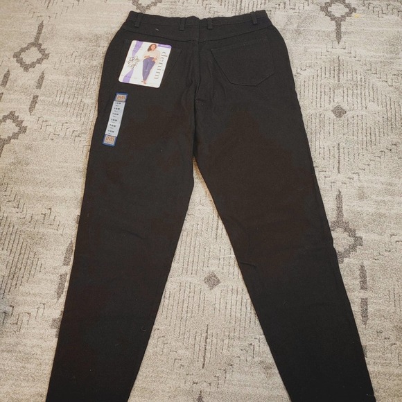 Just My Size Vintage Black Relaxed taper Jeans size 16W Tall - Picture 8 of 9